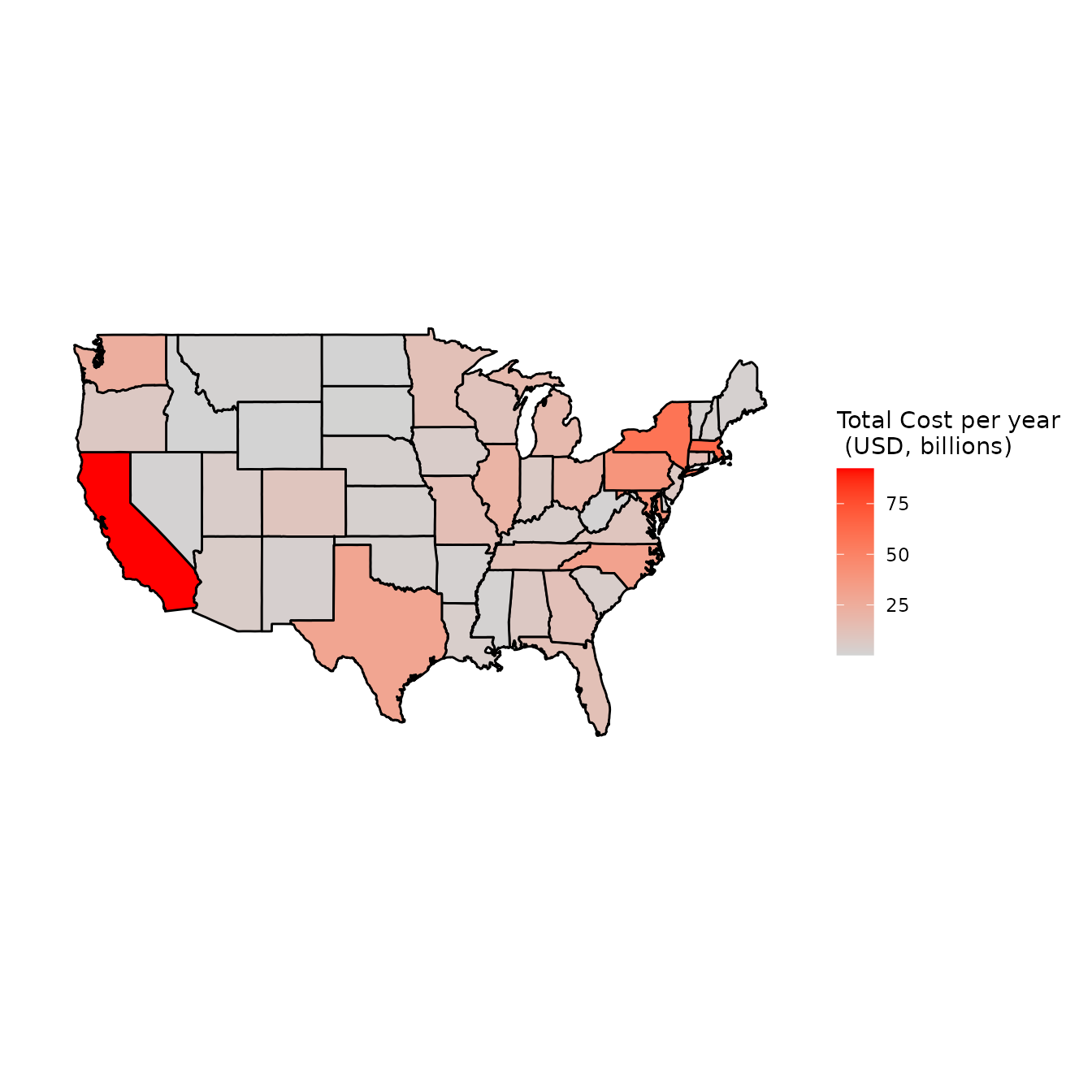 Geographic distribution of NIH dollars